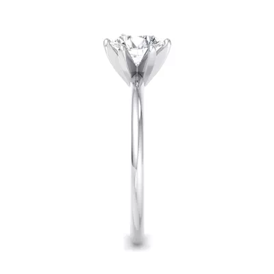 Genevieve 6 Prong Solitaire Engagement Ring
