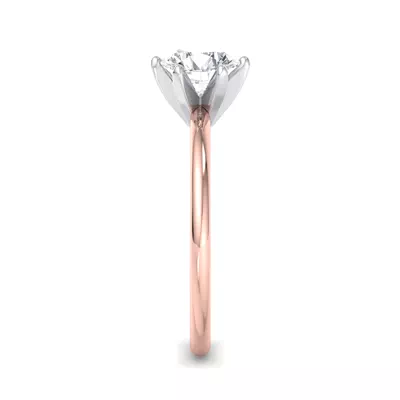 Presentation 6 Prong Solitaire Engagement Ring