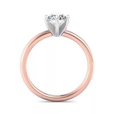 Presentation 6 Prong Solitaire Engagement Ring