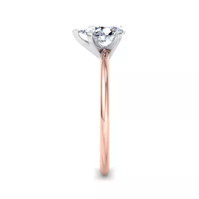 Presentation 6 Prong Solitaire Engagement Ring