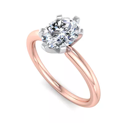 Presentation 6 Prong Solitaire Engagement Ring
