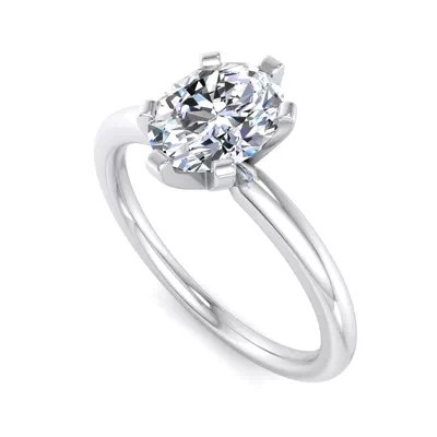 Presentation 6 Prong Solitaire Engagement Ring