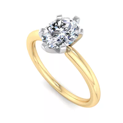 Presentation 6 Prong Solitaire Engagement Ring
