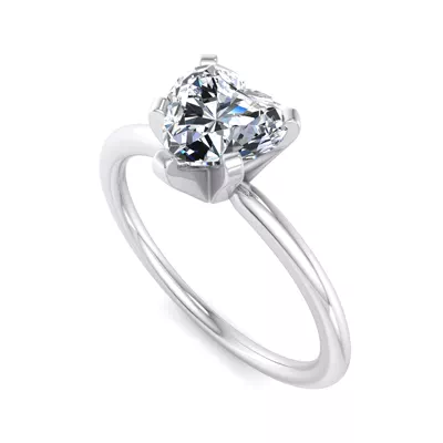 Presentation 6 Prong Solitaire Engagement Ring