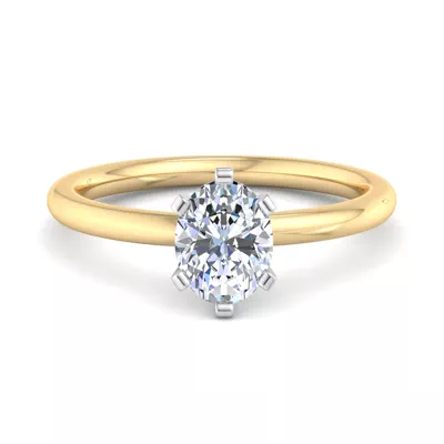 Presentation 6 Prong Solitaire Engagement Ring