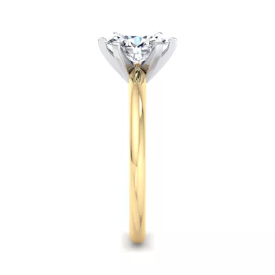 Presentation 6 Prong Solitaire Engagement Ring