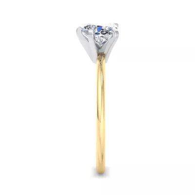 Presentation 6 Prong Solitaire Engagement Ring