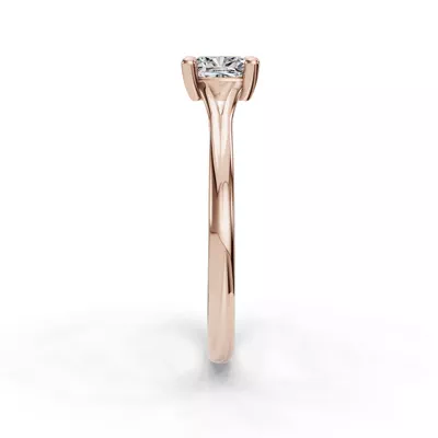 Isabella Split Shank Solitaire Engagement Ring