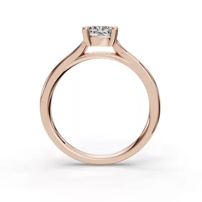 Isabella Split Shank Solitaire Engagement Ring