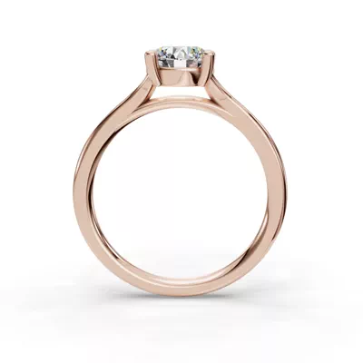 Isabella Split Shank Solitaire Engagement Ring