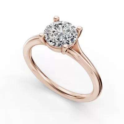 Isabella Split Shank Solitaire Engagement Ring