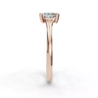 Isabella Split Shank Solitaire Engagement Ring