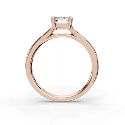 Isabella Split Shank Solitaire Engagement Ring