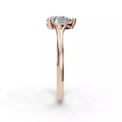 Isabella Split Shank Solitaire Engagement Ring