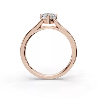 Isabella Split Shank Solitaire Engagement Ring