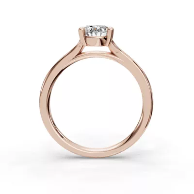 Isabella Split Shank Solitaire Engagement Ring