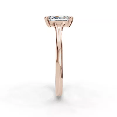 Isabella Split Shank Solitaire Engagement Ring