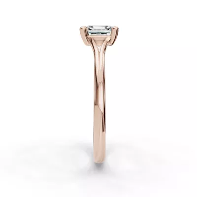 Isabella Split Shank Solitaire Engagement Ring