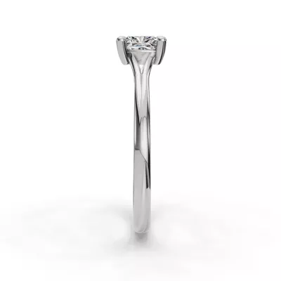 Isabella Split Shank Solitaire Engagement Ring