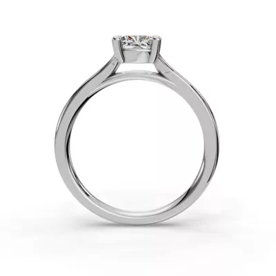 Isabella Split Shank Solitaire Engagement Ring