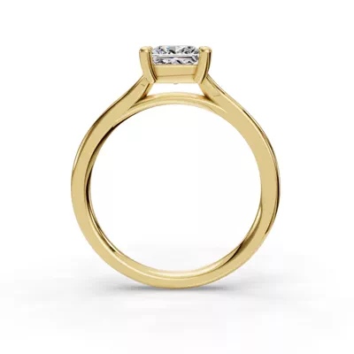 Isabella Split Shank Solitaire Engagement Ring