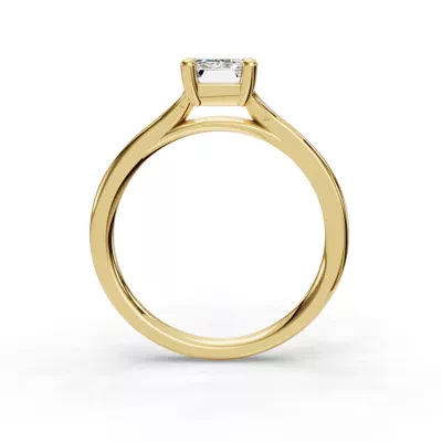Isabella Split Shank Solitaire Engagement Ring