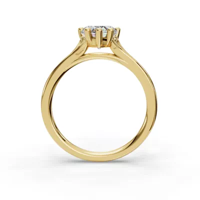 Isabella Split Shank Solitaire Engagement Ring