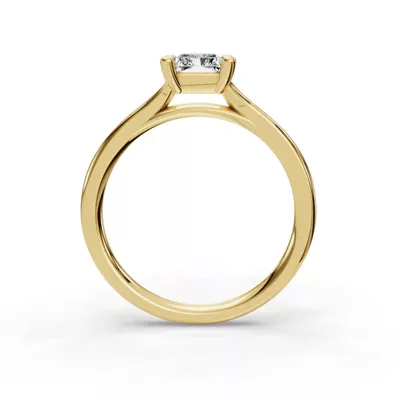 Isabella Split Shank Solitaire Engagement Ring