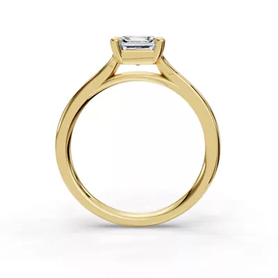 Isabella Split Shank Solitaire Engagement Ring