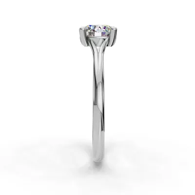 Isabella Split Shank Solitaire Engagement Ring