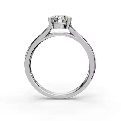 Isabella Split Shank Solitaire Engagement Ring