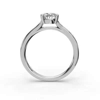 Isabella Split Shank Solitaire Engagement Ring
