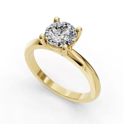Bella Solitaire Engagement Ring (1.8mm)