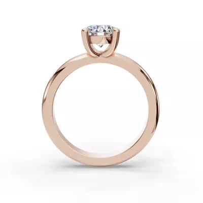 Bella Solitaire Engagement Ring (2.2mm)