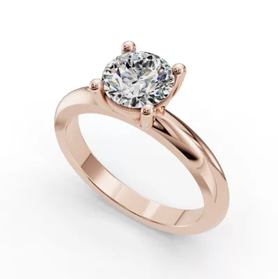 Bella Solitaire Engagement Ring (2.2mm)