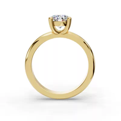 Bella Solitaire Engagement Ring (2.2mm)