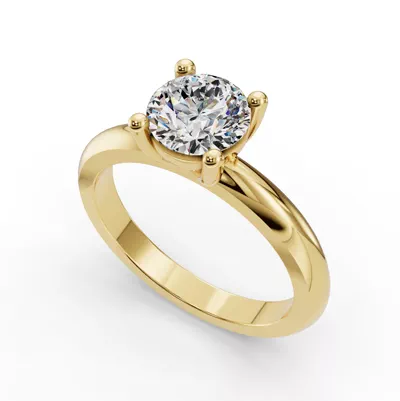 Bella Solitaire Engagement Ring (2.2mm)
