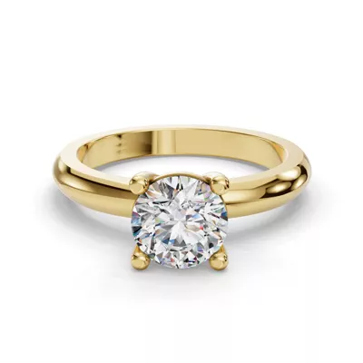 Bella Solitaire Engagement Ring (2.2mm)