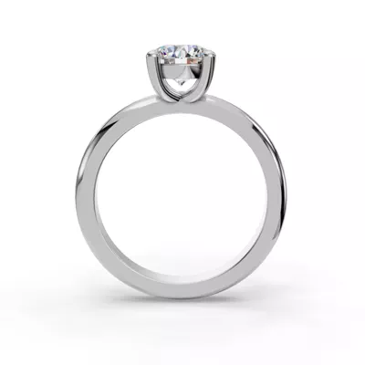 Bella Solitaire Engagement Ring (2.2mm)