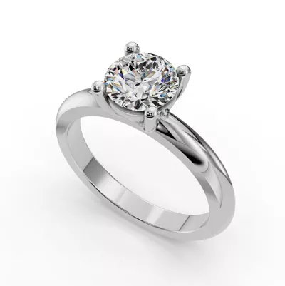 Bella Solitaire Engagement Ring (2.2mm)