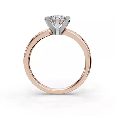 Ilana Six-Prong Solitaire Engagement Ring (2.2 mm)