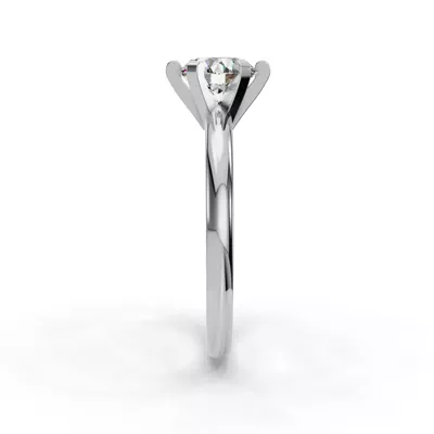 Ilana Six-Prong Solitaire Engagement Ring (2.2 mm)