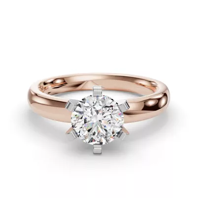 Ilana Six-Prong Solitaire Engagement Ring (2.7 mm)