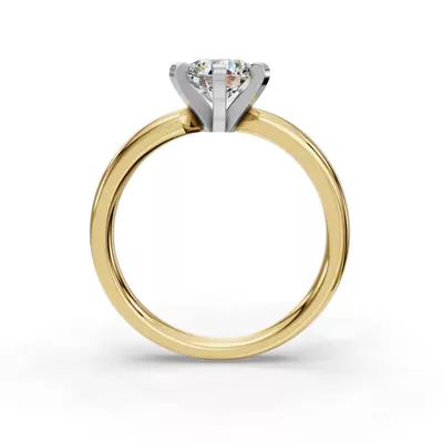 Ilana Six-Prong Solitaire Engagement Ring (2.7 mm)