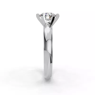 Ilana Six-Prong Solitaire Engagement Ring (2.7 mm)
