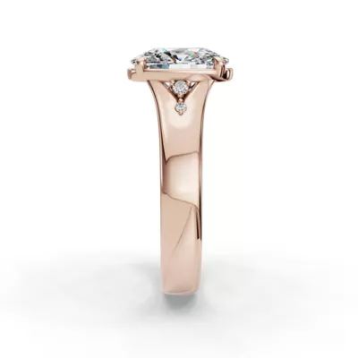 Enchanted Bezel Engagement Ring