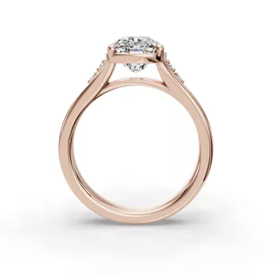 Enchanted Bezel Engagement Ring