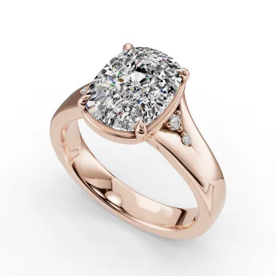 Enchanted Bezel Engagement Ring