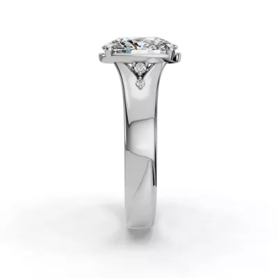 Enchanted Bezel Engagement Ring