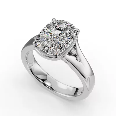 Enchanted Bezel Engagement Ring